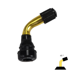 Válvula Tubeless Torcida 45º PVR 40