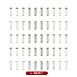 Tope cable de freno Plata (Pack 50)