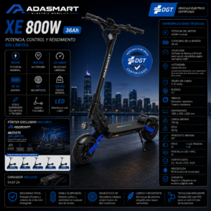 Adasmart XE PLUS 800W 36Ah