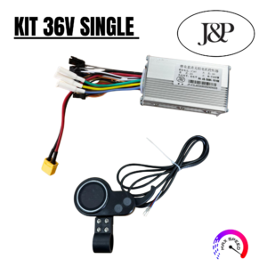 Kit controladora y display 36V single - J&P