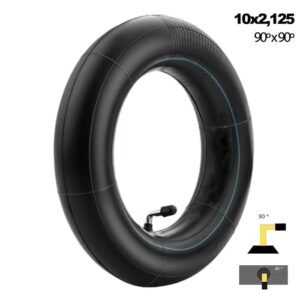 Camara de Aire 10x2,125 Valvula 90ºX90º [Premium]