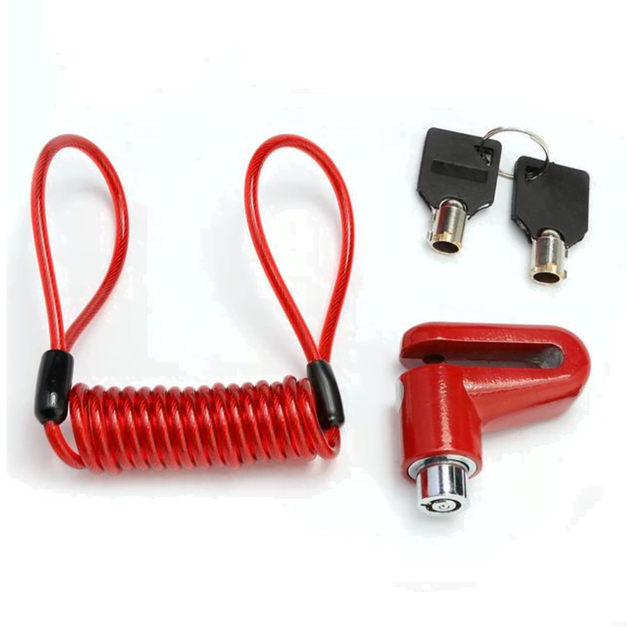 Candado de Disco Antirrobo Con Llave Para Bici - Imagen 2