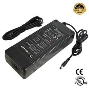 Cargador 48V (Salida 54,6V) 2A conector DC5525 [Premium]