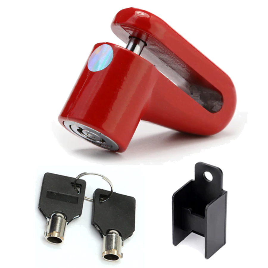 Candado de Disco Antirrobo Con Llave Para Bici - Imagen 3