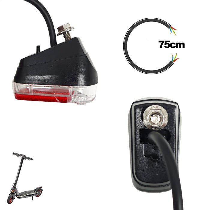 Luz trasera de freno para Cecotec Bongo S Infinity/S+ MAX - Imagen 2