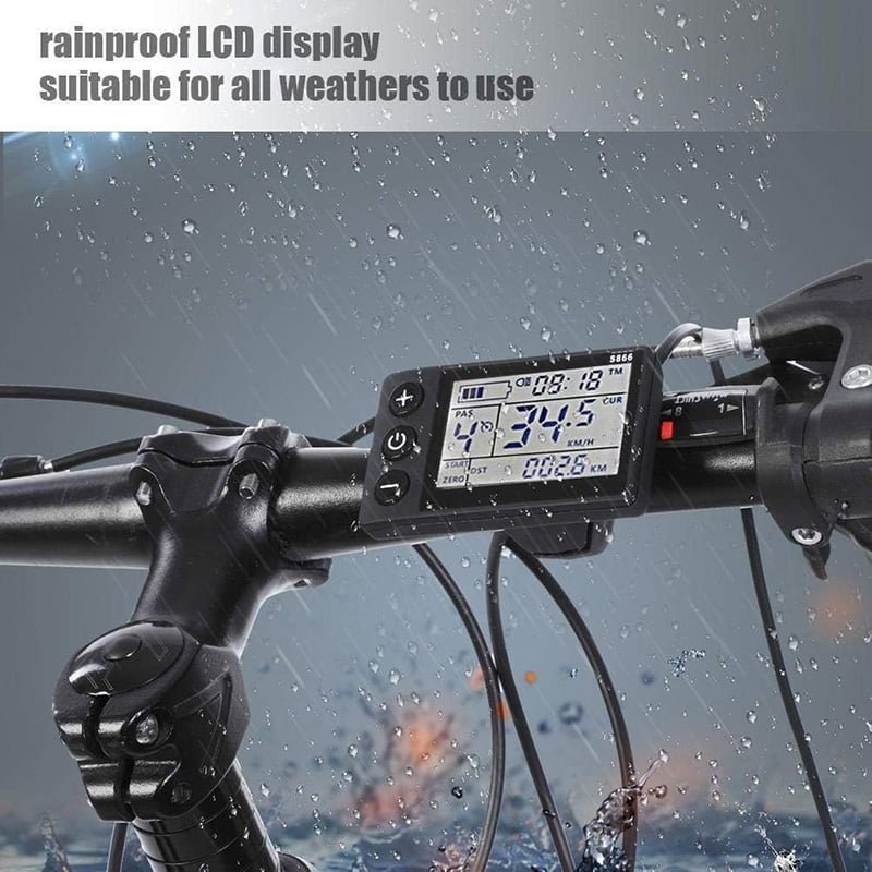 Kits controladora para Bici 36V/48V con Display S866 - Imagen 4