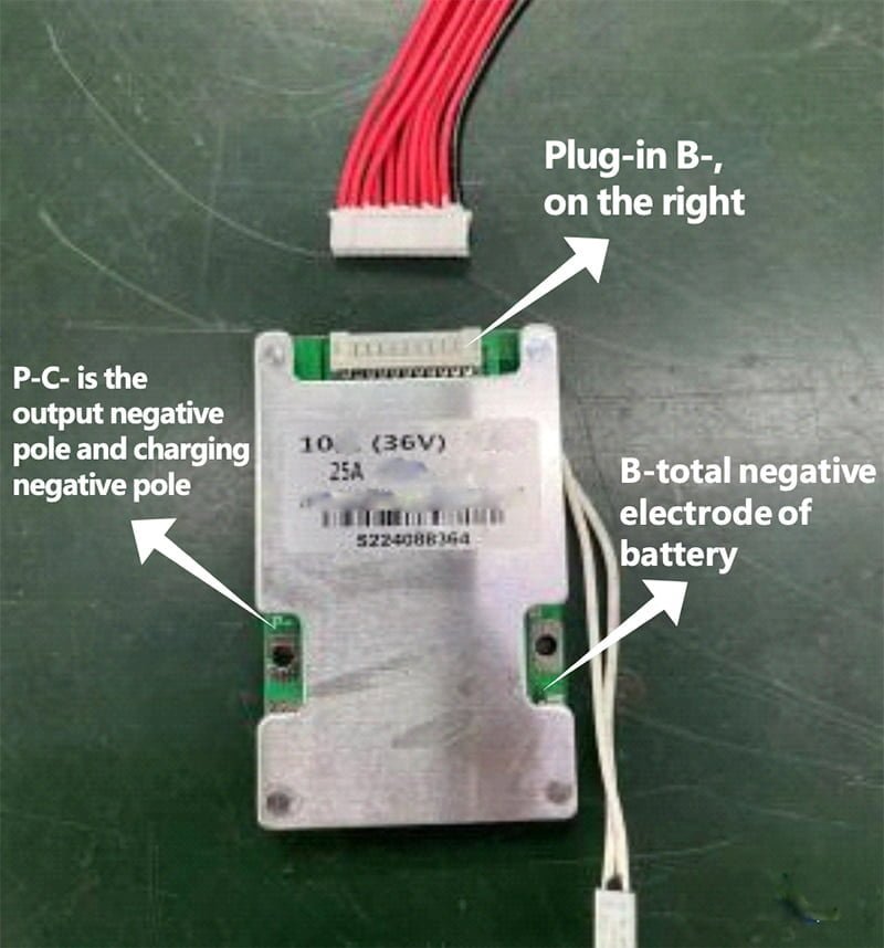 BMS 13S 48V 30A Liion Batería Autobalanceo - Imagen 3