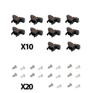 Soporte luz trasera para Xiaomi patinete (pack 10)