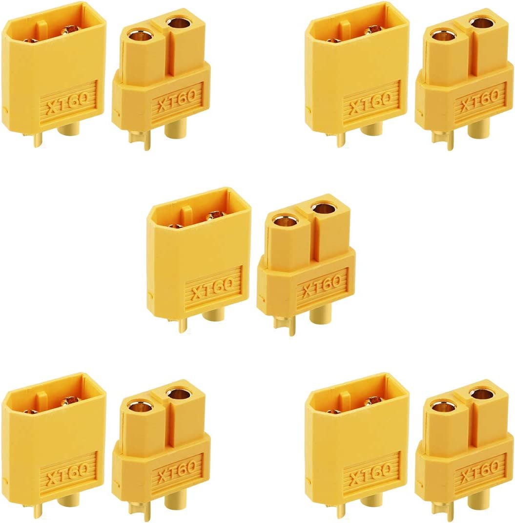 Conector XT60 (pack 10 unds)
